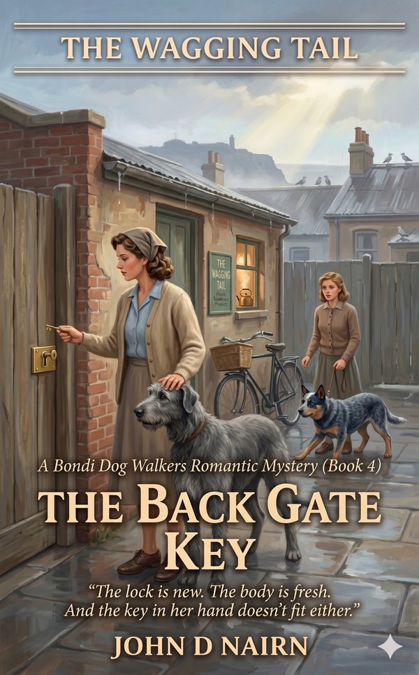 Cover of Book 4: The Back Gate Key